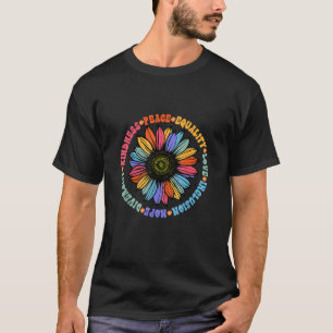 Güte Frieden Gleichheit Liebe Hoffnung Diversity M T-Shirt