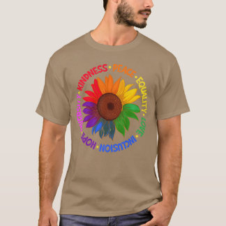 Güte Frieden Gleichheit Liebe Inklusion Hoffnung D T-Shirt