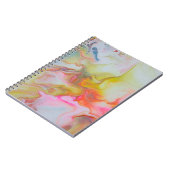 Güte - Frucht des Geistes - Acrylpour Art Notizblock (Linke Seite)