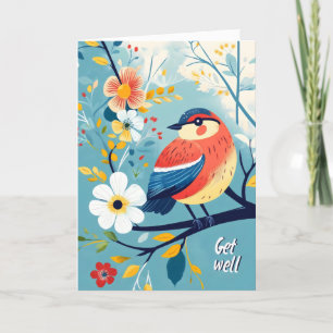 Gute Frühlingsvogel Feiertagskarte