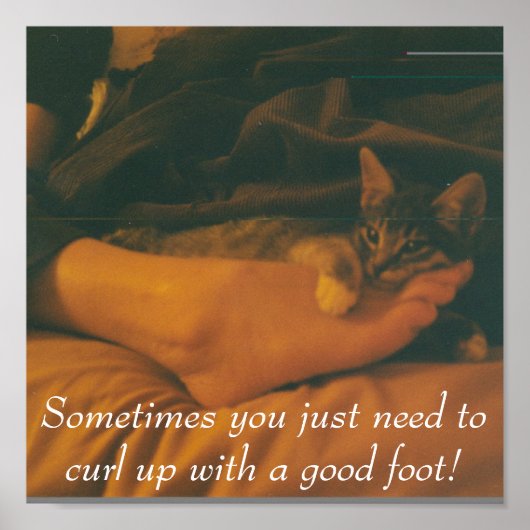 Gute Füße Poster (Vorne)