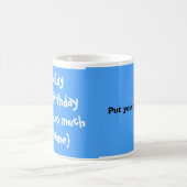 Gute Geburtstags-Daddy-Foto-Tasse Kaffeetasse (Mittel)