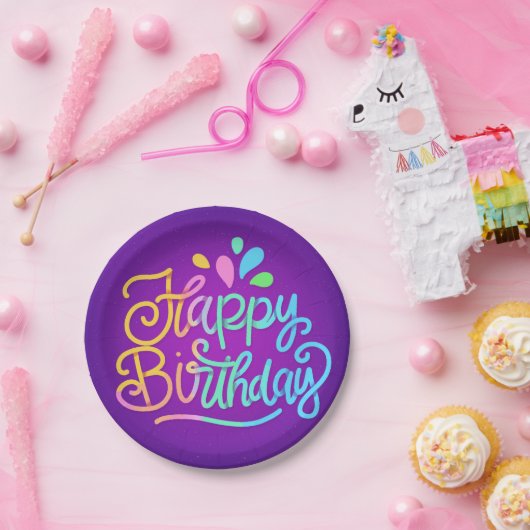 Gute Geburtstagsbriefe Pappteller (Party)