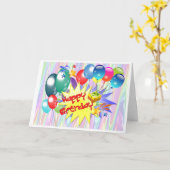 Gute Geburtstagsexplosion Karte (Gelbe Blume)