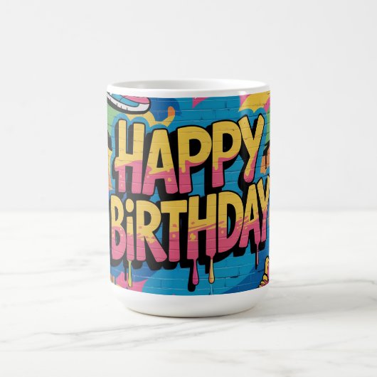 Gute Geburtstagsgrauen mit Sneakers Kaffeetasse (Mittel)