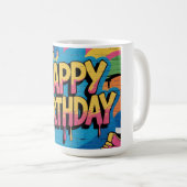 Gute Geburtstagsgrauen mit Sneakers Kaffeetasse (VorderseiteRechts)