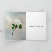 Gute Geburtstagskarte mit schönen Blume. Karte (Innenseite)