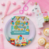 Gute Geburtstagskurse mit Niedlichen Tieren Pappteller (Party)