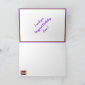 Gute Geburtstagsmotivation Karte (Innenseite)