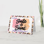 Gute Geburtstagsmotivation Karte (Vorderseite)