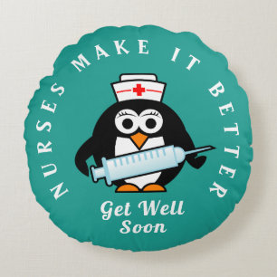 Gute Geschenkkissen für den Patienten Rundes Kissen