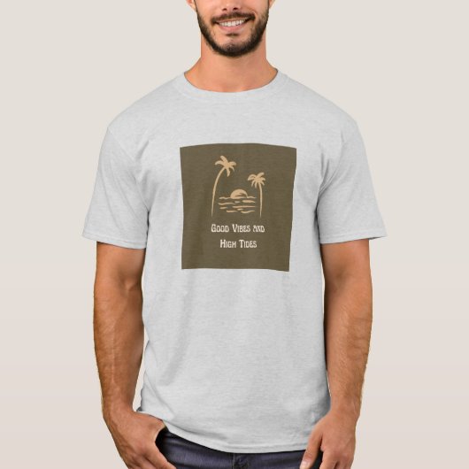 Gute Gesichte und hohe Gezeiten T-Shirt (Vorderseite)