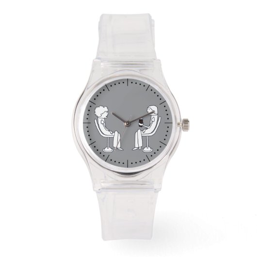 Gute Gespräche - Armbanduhr (Vorderseite)