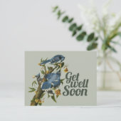 Gute Gesundheit bald Postkarte (Stehend Vorderseite)