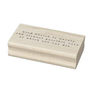 GUTE GESUNDHEIT GUMMISTEMPEL