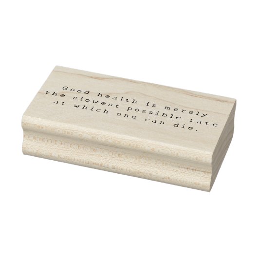 GUTE GESUNDHEIT GUMMISTEMPEL (Stempel)