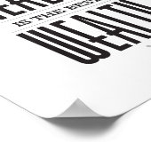 Gute Gesundheit ist das beste Wohlstandspender Poster (Ecke)