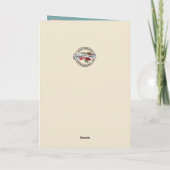 Gute Gesundheit religiöses Gebet Peach Floral Karte (Rückseite)