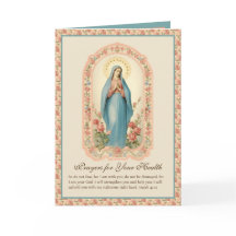 Gute Gesundheit religiöses Gebet Peach Floral