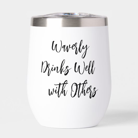 Gute Getränke mit anderen, freche, Personalisierte (Vorderseite)