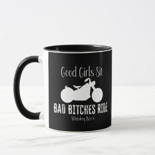 Gute Girls Sit Wicked Whiskey Liebe Tasse, in schw Tasse