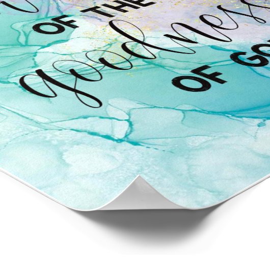 Güte Gottes Poster (Ecke)