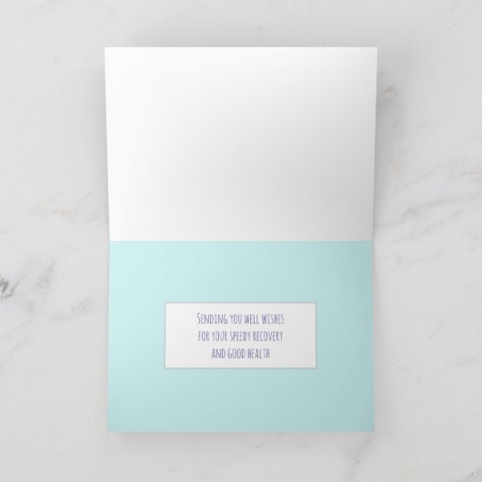 Gute Grußkarte Karte (Innenseite)