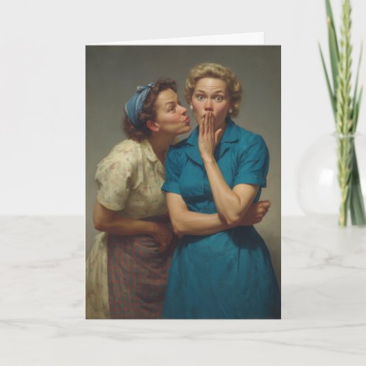 "Gute Hände" Geburtstag Karte (Vorderseite)