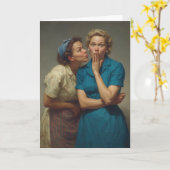 "Gute Hände" Geburtstag Karte (Gelbe Blume)