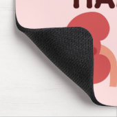 Gute Hände im Urin - Niedlich lächelndes Nierendes Mousepad (Ecke)