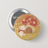 Gute Herbsttage mit Maus Button (Vorne & Hinten)