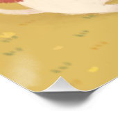 Gute Herbsttage mit Maus Poster (Ecke)