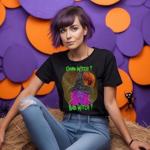 Gute Hexe Böse Hexe Halloween-Party T-Shirt