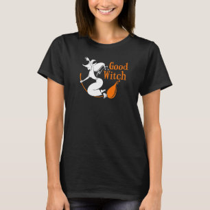 Gute Hexe, die auf Broomstick fliegt T-Shirt