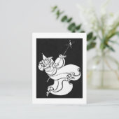 Gute Hexe Postkarte (Stehend Vorderseite)