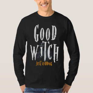Gute Hexe Scherz Halloween T-Shirt
