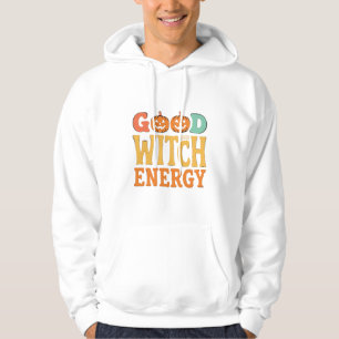 Gute Hexen Energie Halloween Kürbis Design_1 Hoodie