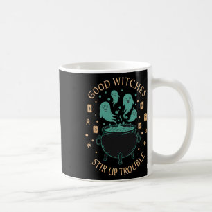 Gute Hexen rühren Trouble Halloween Cauldron Gh Kaffeetasse