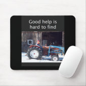 Gute Hilfe ist schwer zu finden Mousepad (Mit Mouse)