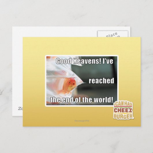 Gute Himmel! Postkarte (Vorne/Hinten)