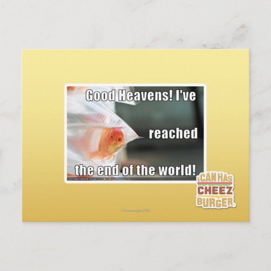 Gute Himmel! Postkarte (Vorderseite)