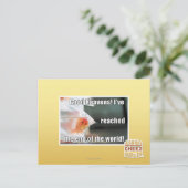 Gute Himmel! Postkarte (Stehend Vorderseite)