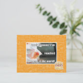 Gute Himmel! Postkarte (Stehend Vorderseite)