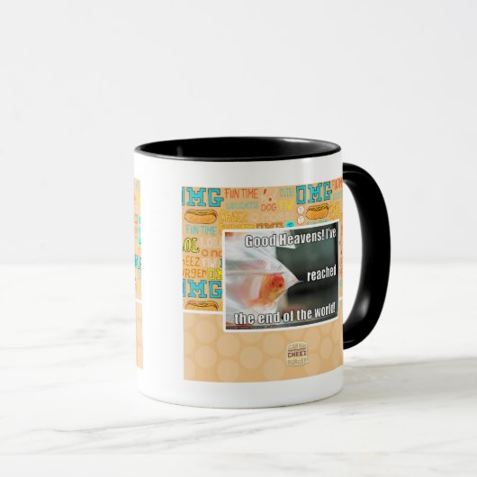 Gute Himmel! Tasse (VorderseiteRechts)