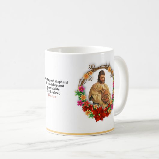 gute HirtenTasse Kaffeetasse (VorderseiteRechts)