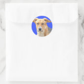 Gute Hundekleber Runder Aufkleber (Tasche)