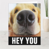 GUTE HUNDERHEIZVIBEN GREETING CARD KARTE (Vorderseite)