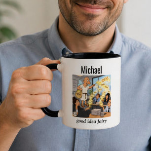Gute Idee Feen-Kollege Lustige Personalisierte Kaf Tasse
