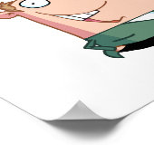 Gute Idee für Geschäftsmann Poster (Ecke)