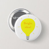 Gute Idee! Glühlampe Bestätigungsknöpfe Button (Vorne & Hinten)